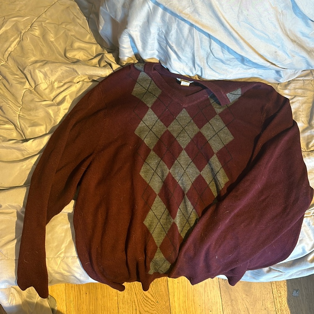 2XL V-neck sweater